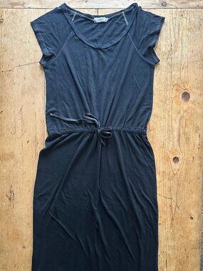 OMGirl Black Long Cap Sleeve Dress Size M